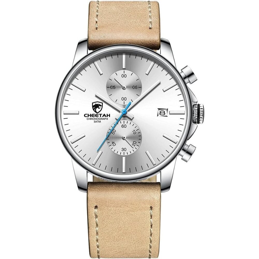 ⚡Tan Men’s Watch Fashion Sport Quartz Analog Mesh Stainless Steel Waterproof